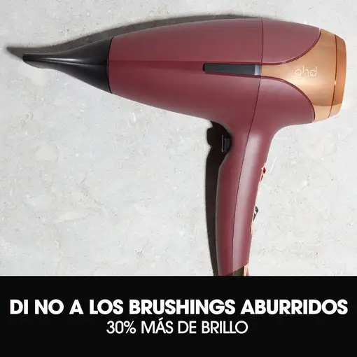 Secador de pelo profesional Burdeos, 2200W, 2 niveles de temperatura, Helios GHD