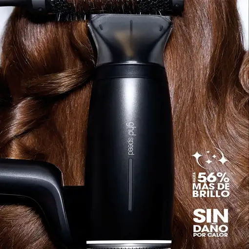 Secador de pelo iónico profesional Negro, 2100 W, Speed GHD