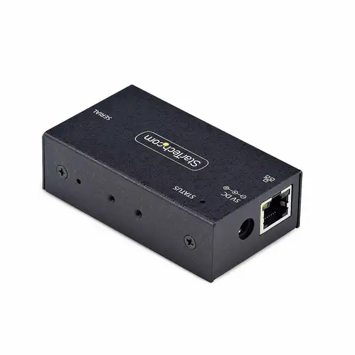 StarTech.com Adaptador Serie a Ethernet - Conversor RJ45 LAN IP a DB9 RS232 - Serv