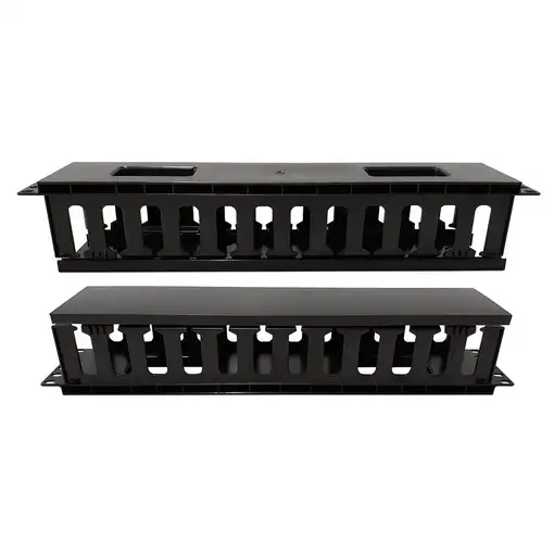 Techly I-CASE CABLE-FR2 accesorio de bastidor Panel de gestión de cables