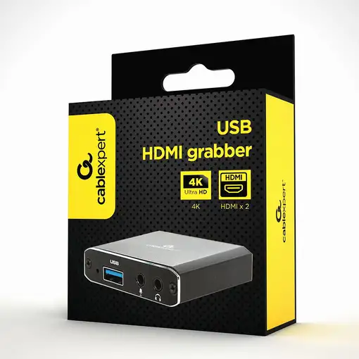 Gembird UHG-4K2-01 Adaptador gráfico USB Negro
