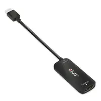 CLUB3D CAC-1335 adaptador de cable de vídeo 1 m HDMI + USB DisplayPort Negro