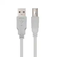 Nanocable CABLE USB 2.0 IMPRESORA, TIPO A/M-B/M, BEIGE, 3.0 M