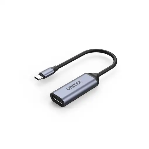 UNITEK V1415A adaptador de cable de vídeo 0,15 m USB Tipo C DisplayPort Gris UNITEK V1415A adaptador de cable de vídeo 0,15 m USB Tipo C DisplayPort Gris