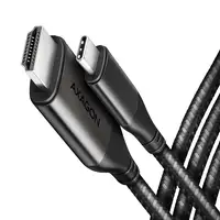 Axagon RVC-HI2MC adaptador de cable de vídeo 1,8 m USB Tipo C HDMI Negro Axagon RVC-HI2MC adaptador de cable de vídeo 1,8 m USB Tipo C HDMI Negro