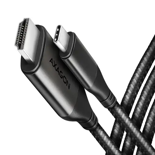 Axagon RVC-HI2MC adaptador de cable de vídeo 1,8 m USB Tipo C HDMI Negro Axagon RVC-HI2MC adaptador de cable de vídeo 1,8 m USB Tipo C HDMI Negro