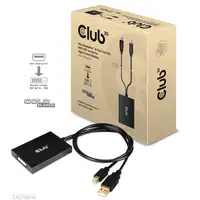 CLUB3D CAC-1130-A adaptador de cable de vídeo 0,6 m DVI-D Mini DisplayPort + USB T CLUB3D CAC-1130-A adaptador de cable de vídeo 0,6 m DVI-D Mini DisplayPort + USB T
