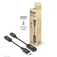 CLUB3D Adaptador activo DisplayPort™1.4 a HDMI™ 4K120Hz/8K60Hz HDR M/H CLUB3D Adaptador activo DisplayPort™1.4 a HDMI™ 4K120Hz/8K60Hz HDR M/H