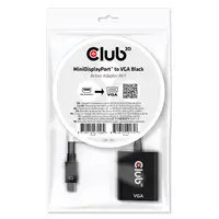 CLUB3D CAC-2113 adaptador de cable de vídeo 0,228 m Mini Displayport VGA Negro CLUB3D CAC-2113 adaptador de cable de vídeo 0,228 m Mini Displayport VGA Negro