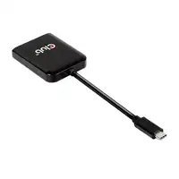 CLUB3D CSV-1555 adaptador de cable de vídeo 1,5 m USB Tipo C 2 x DisplayPort Negro CLUB3D CSV-1555 adaptador de cable de vídeo 1,5 m USB Tipo C 2 x DisplayPort Negro