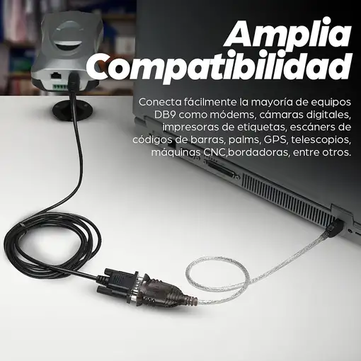 Manhattan Convertidor de USB a Puerto Serie