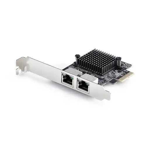 StarTech.com Tarjeta de Red Ethernet PCI Express de 2 Puertos Gigabit 5G - Tarjeta