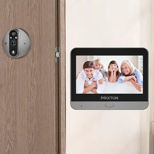 Mirilla Wifi Smart Guard Prixton (detector De Movimiento - Wifi - Visión Nocturna)