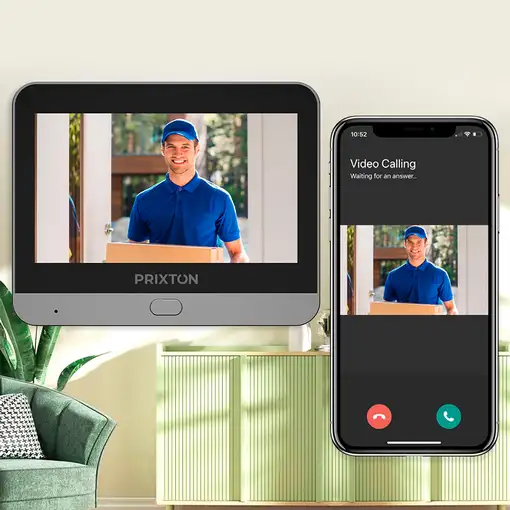 Mirilla Wifi Smart Guard Prixton (detector De Movimiento - Wifi - Visión Nocturna)