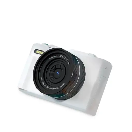 Prixton Cámara Digital Xplorer Dv900 (4k - Pantalla Flip - Blanco)