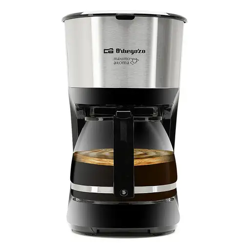 Cafeteras goteo Manual Negro 1.25 L 12 cups CG4512 ORBEGOZO Cafeteras goteo Manual Negro 1.25 L 12 cups CG4512 ORBEGOZO