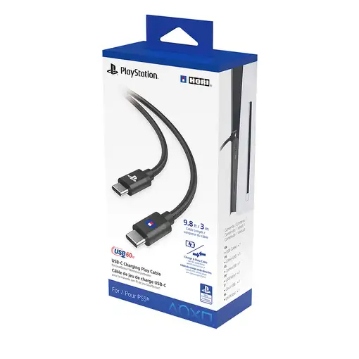 Hori SPF-041E cable USB 3 m USB C Negro