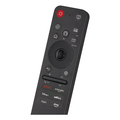 LG MR25GA.AEU mando a distancia TV Pulsadores/Rueda, Por voz