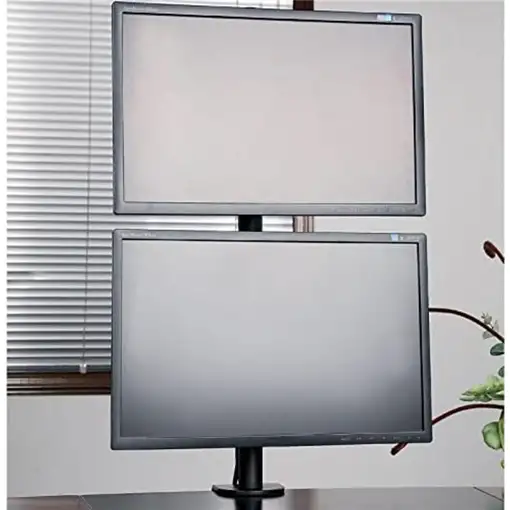 Techly ICA-LCD-350-D soporte para monitor 68,6 cm (27'') Escritorio Negro