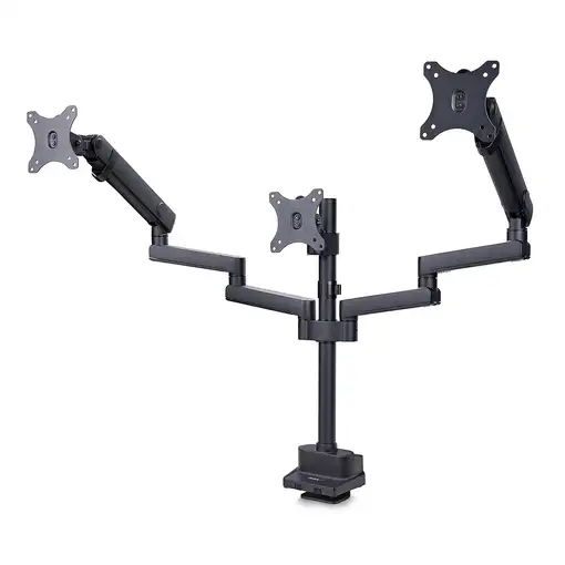 StarTech.com Soporte de Escritorio para 3 Monitores VESA 75x75/100x100 de 27