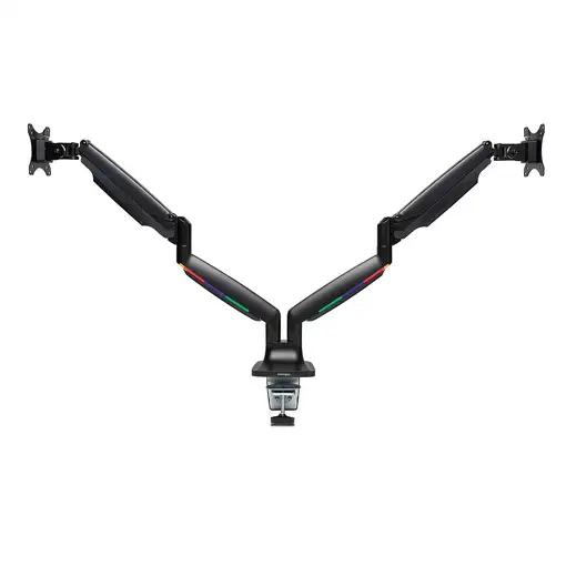 Kensington Brazo SmartFit de altura ajustable con un toque para dos monitores