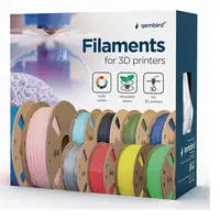 Gembird 3DP-PLA1.75-01-FG material de impresión 3d Ácido poliláctico (PLA) Verde