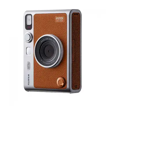 Fujifilm Instax Mini Evo 1/5" 2560 x 1920 Pixeles CMOS Marrón, Plata
