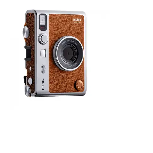 Fujifilm Instax Mini Evo 1/5" 2560 x 1920 Pixeles CMOS Marrón, Plata