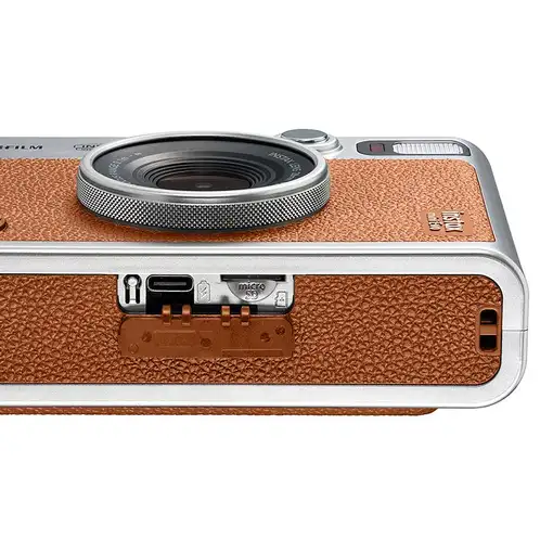 Fujifilm Instax Mini Evo 1/5" 2560 x 1920 Pixeles CMOS Marrón, Plata