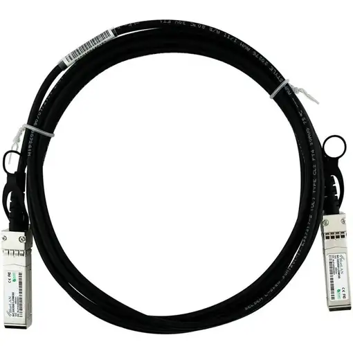 LANCOM SFP-DAC10-1m (Bulk 8) Cable de fibra óptica e InfiniBand Negro, Acero