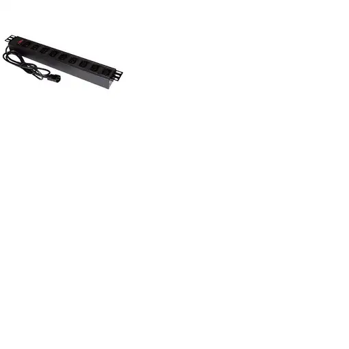 Alantec PZ010 base múltiple 1,8 m 9 salidas AC Interior Negro