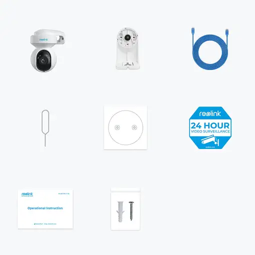 Reolink E Series E560P Esférico Cámara de seguridad IP Interior y exterior