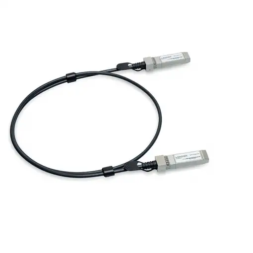 LANCOM SFP-DAC10-1m Cable de fibra óptica e InfiniBand Negro, Acero