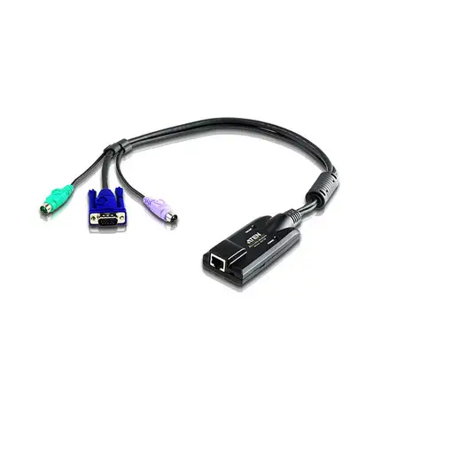 ATEN Adaptador KVM VGA PS/2 con compatibilidad de vídeo compuesto ATEN Adaptador KVM VGA PS/2 con compatibilidad de vídeo compuesto