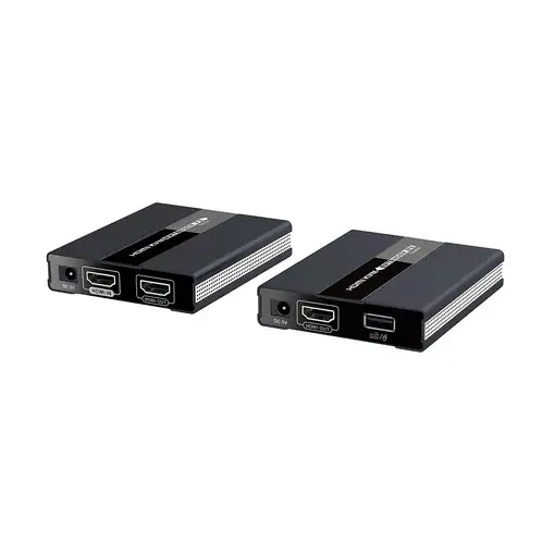 Techly IDATA HDMI-KVM60 extensor KVM Transmisor y receptor