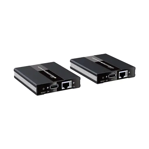 Techly IDATA HDMI-KVM60 extensor KVM Transmisor y receptor