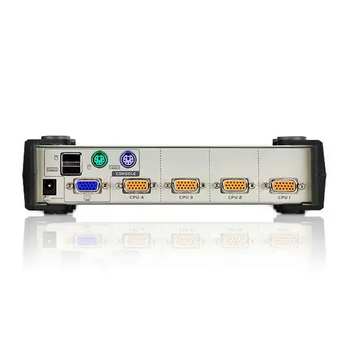 ATEN Switch KVM VGA PS/2-USB de 4 puertos