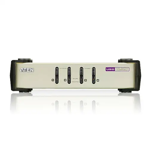ATEN Switch KVM VGA PS/2-USB de 4 puertos