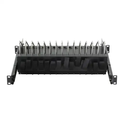 Techly I-CABINET-TRAY14BK accesorio de bastidor Cajón metálico para rack