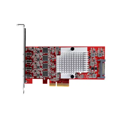 StarTech.com Tarjeta PCIe USB-C de 4 Puertos - Hub Interno USB Tipo C - USB 3.2 10