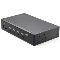 StarTech.com Switch Conmutador KVM de 4 Puertos HDMI 2.0 4K para 1 Monitor - Vídeo