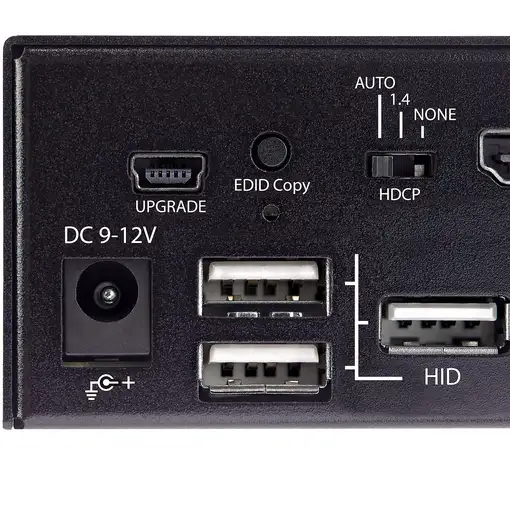 StarTech.com Switch Conmutador KVM de 2 Puertos HDMI 2.0 4K para 1 Monitor - Vídeo