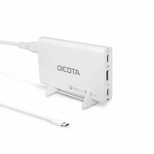 DICOTA D32056 adaptador e inversor de corriente Interior 65 W Blanco