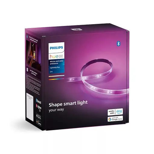 Philips Hue White and Color ambiance Base de tira de luz Plus V4 2 metros