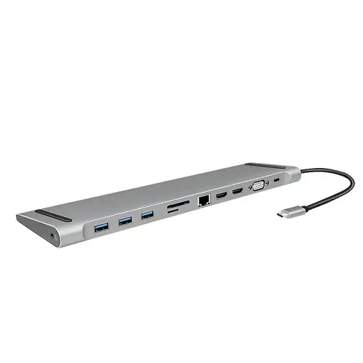 LogiLink UA0373 base para portátil y replicador de puertos Alámbrico USB 3.2 Gen 1
