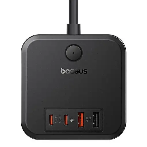 Baseus PowerCombo Universal Negro Corriente alterna Interior
