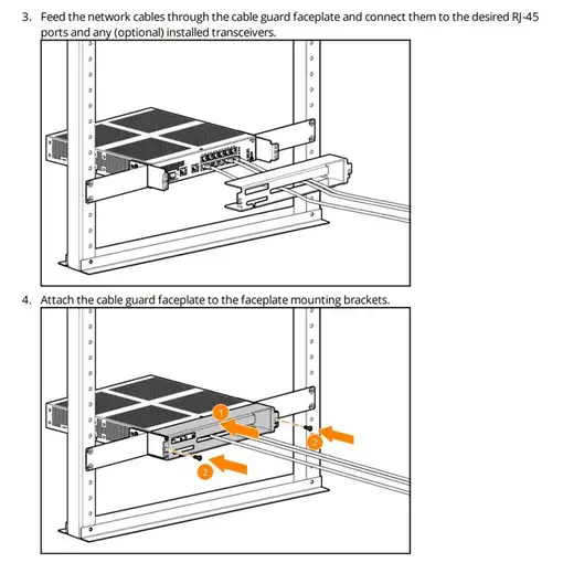 HPE Aruba Networking X511 12-port Cable Guard