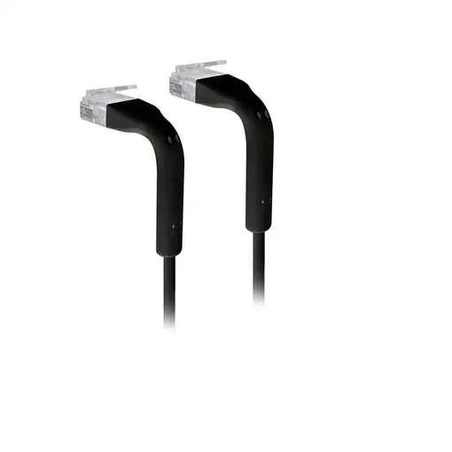 Ubiquiti U-CABLE-PATCH-RJ45-BK-50 cable de red Negro 0,1 m Cat6