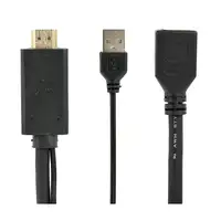 Gembird A-HDMIM-DPF-01 adaptador de cable de vídeo 0,1 m HDMI tipo A (Estándar)