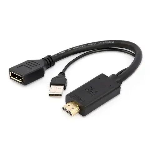 Gembird A-HDMIM-DPF-01 adaptador de cable de vídeo 0,1 m HDMI tipo A (Estándar)